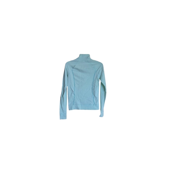 Victoria's Secret Aqua Quarter-Zip Sweatshirt - Picture 5 of 7